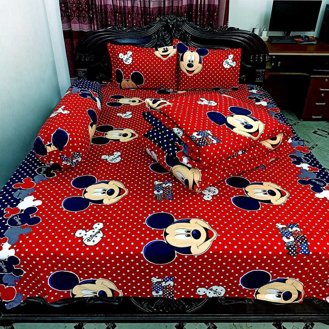Luxury,Twill,Cotton,Fabrics,Bed,Sheet,And,Comforter,5pcs,Set,
