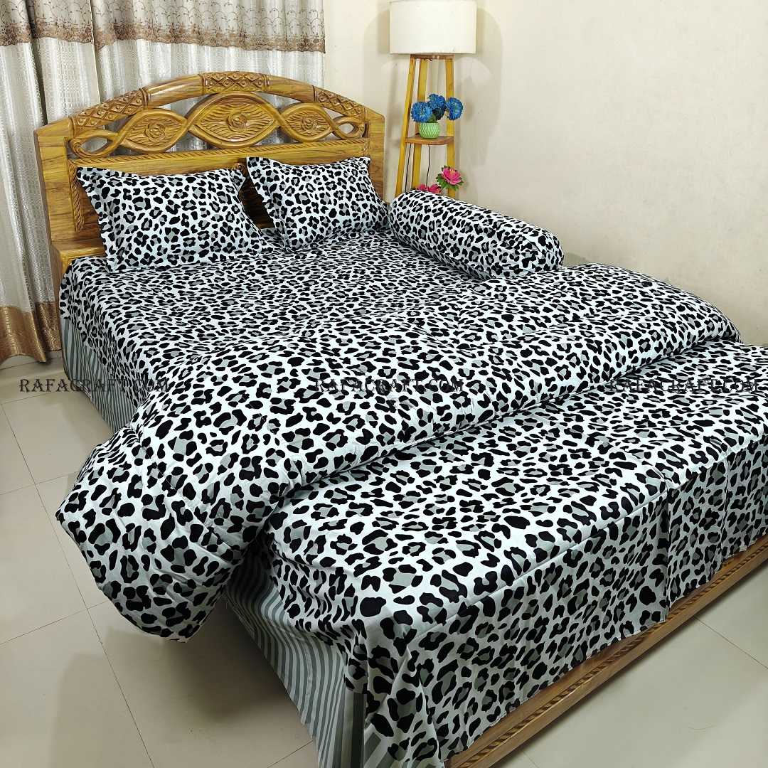 Luxury,Twill,Cotton,Fabrics,Bed,Sheet,And,Comforter,5pcs,Set,