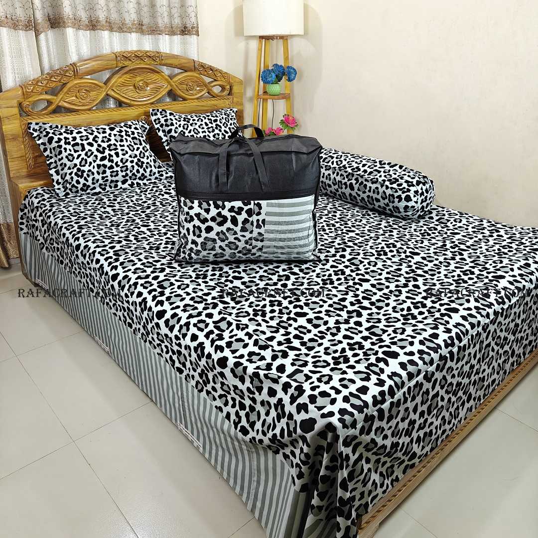Luxury,Twill,Cotton,Fabrics,Bed,Sheet,And,Comforter,5pcs,Set,