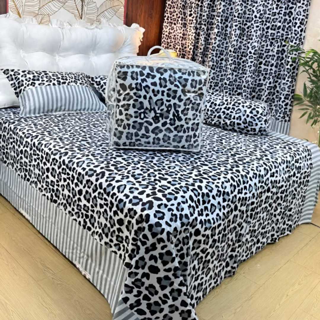 Premium,Quality,5-Piece,Comforter,Set,King,Size,100%,Cotton,Twill,Fabric
